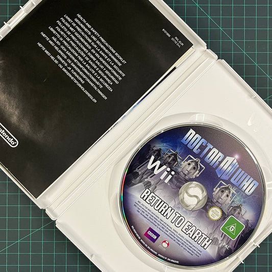 Doctor Who: Return to Earth | Nintendo Wii | Wii | Used Game - RetroguySA