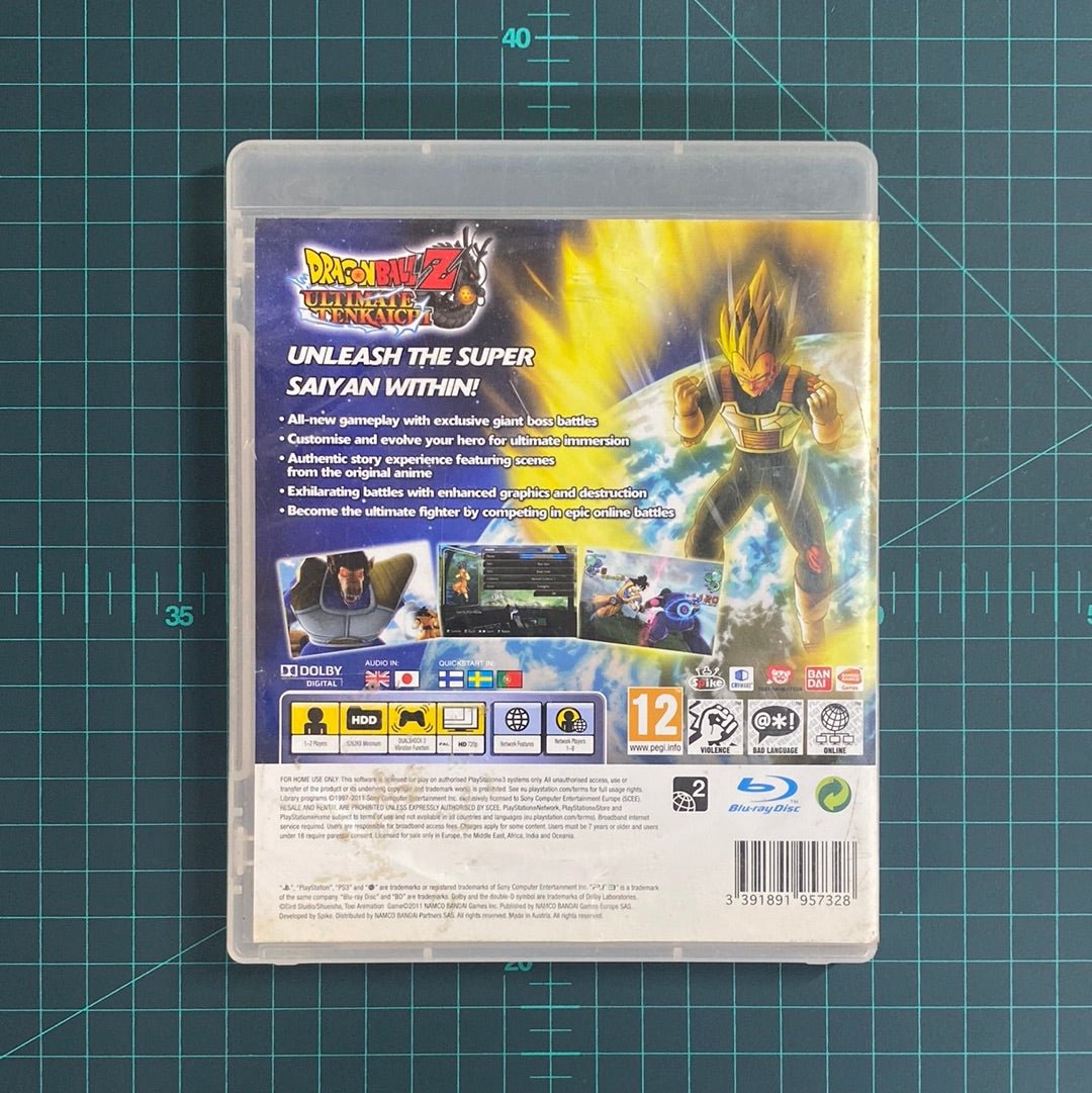 Dragon Ball Z : Ultimate Tenkaichi | PS3 | PlayStation 3 | Used Game | No Manual - RetroguySA