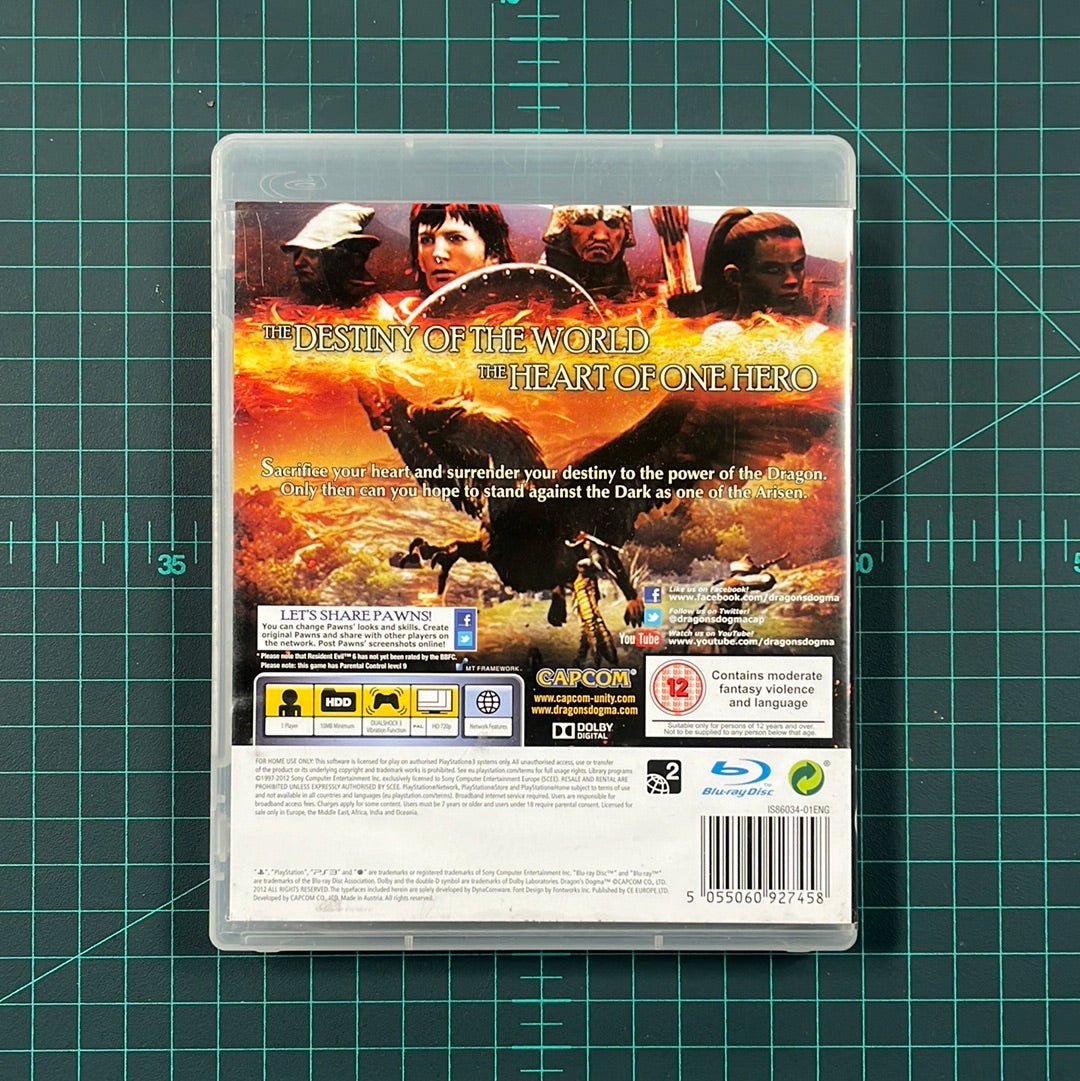 Dragon's Dogma | PS3 | PlayStation 3 | Age restriction variant | Used Game - RetroguySA