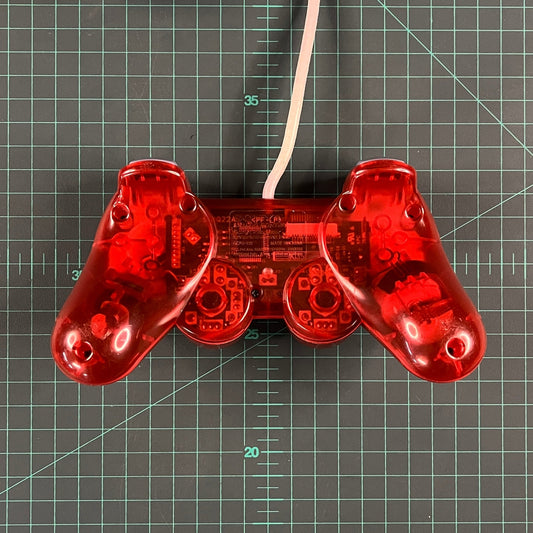 Dualshock Controller | Crimson Red | Playstation 1 | PS1 | Accessories - RetroguySA