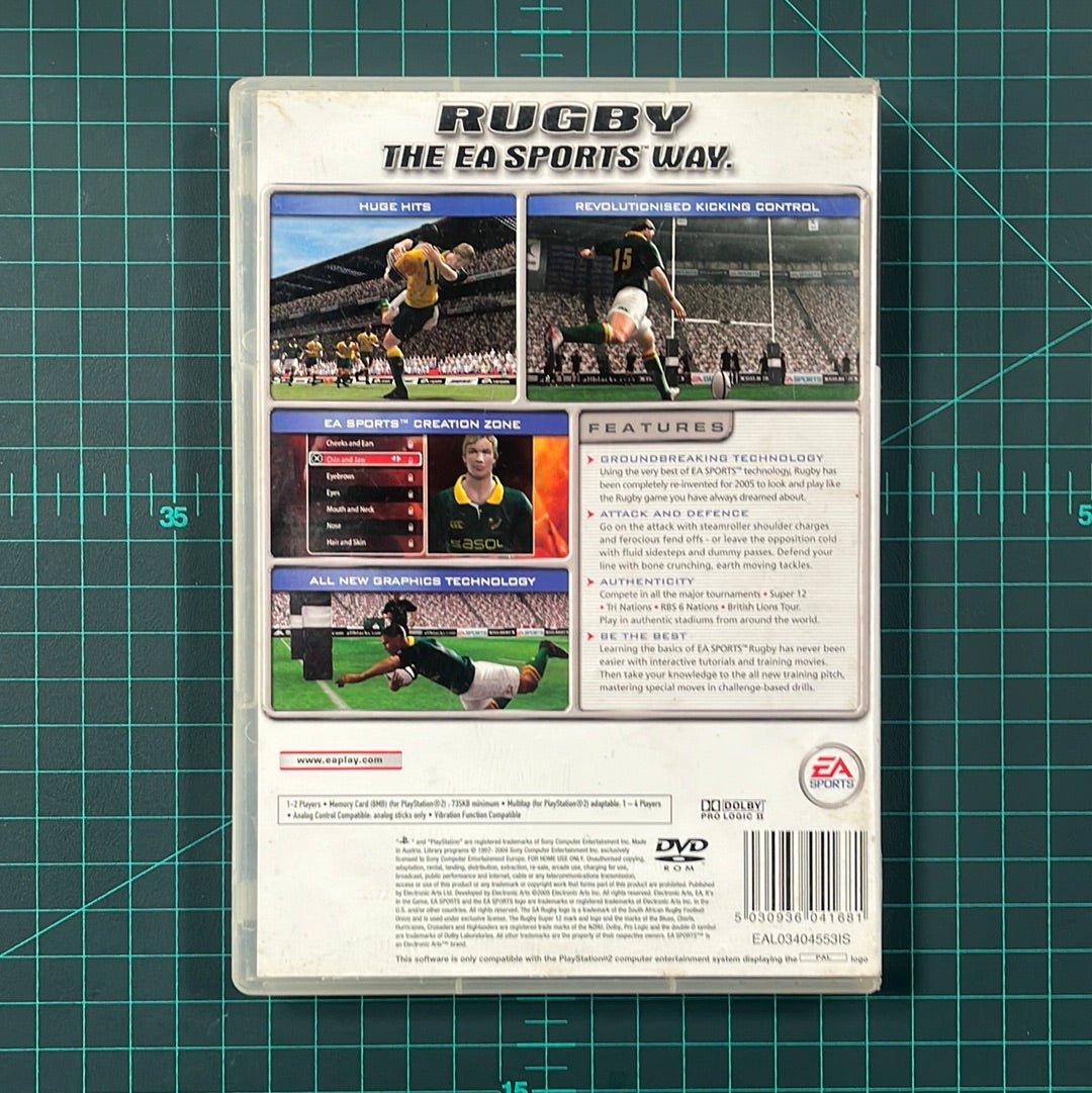 EA Sports Rugby 2005 | PS2 | PlayStation 2 | Used Game | No manual - RetroguySA