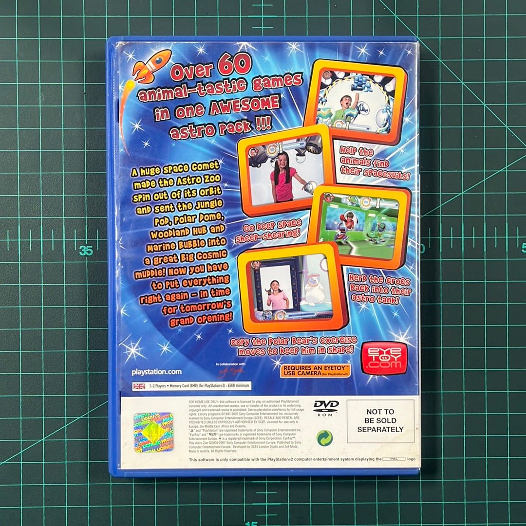 Eye Toy: Play Astro Zoo | PS2 | PlayStation 2 | Used Game - RetroguySA