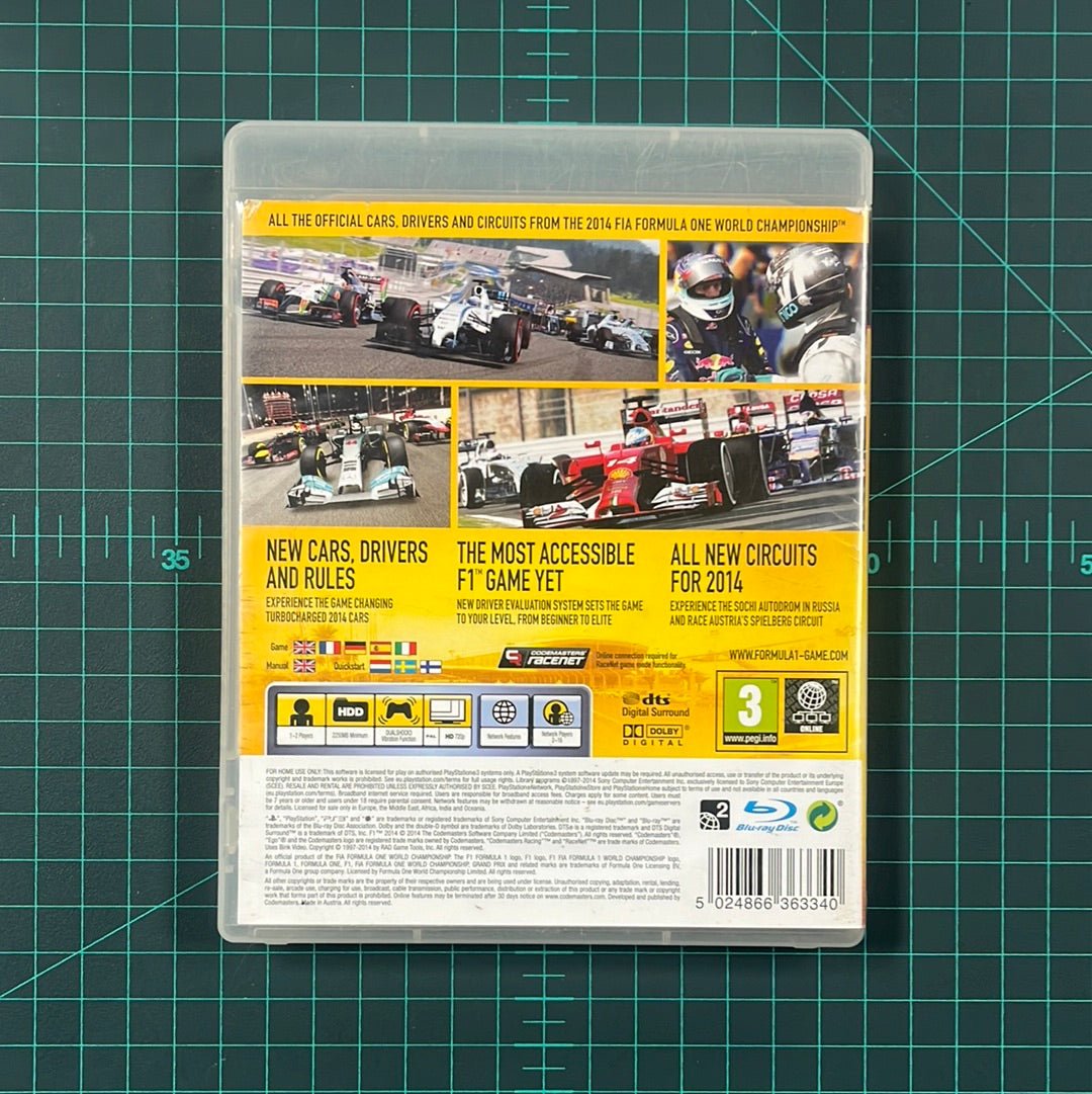 F1 2014 | PS3 | PlayStation 3 | Used game - RetroguySA