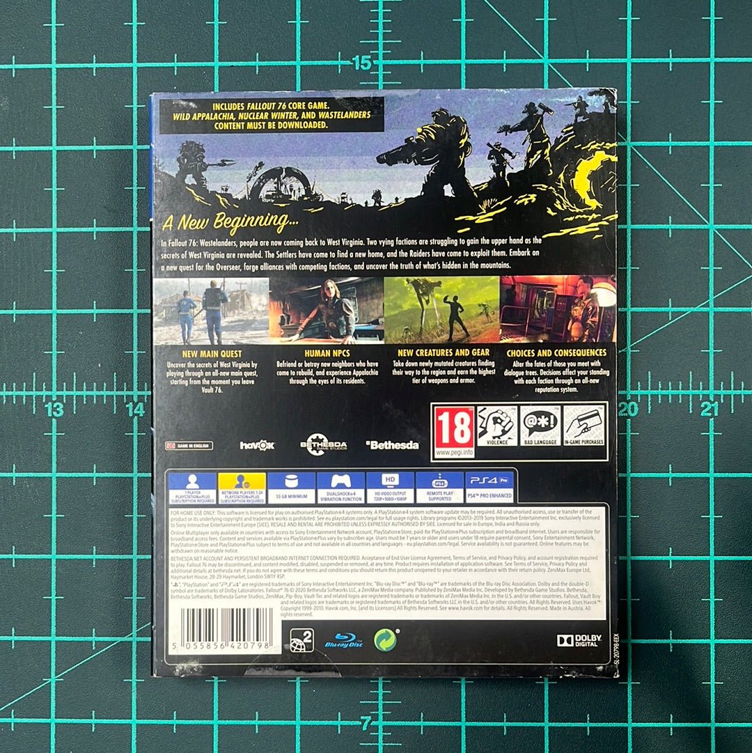 Fallout 76: Wastelanders | Playstation 4 | PS4 | New Game Sealed - RetroguySA