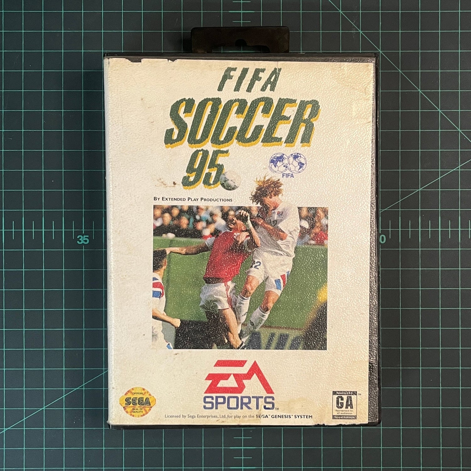 FIFA 95 | Sega Genesis | Mega Drive | NTSC | Used Game | No manual - RetroguySA