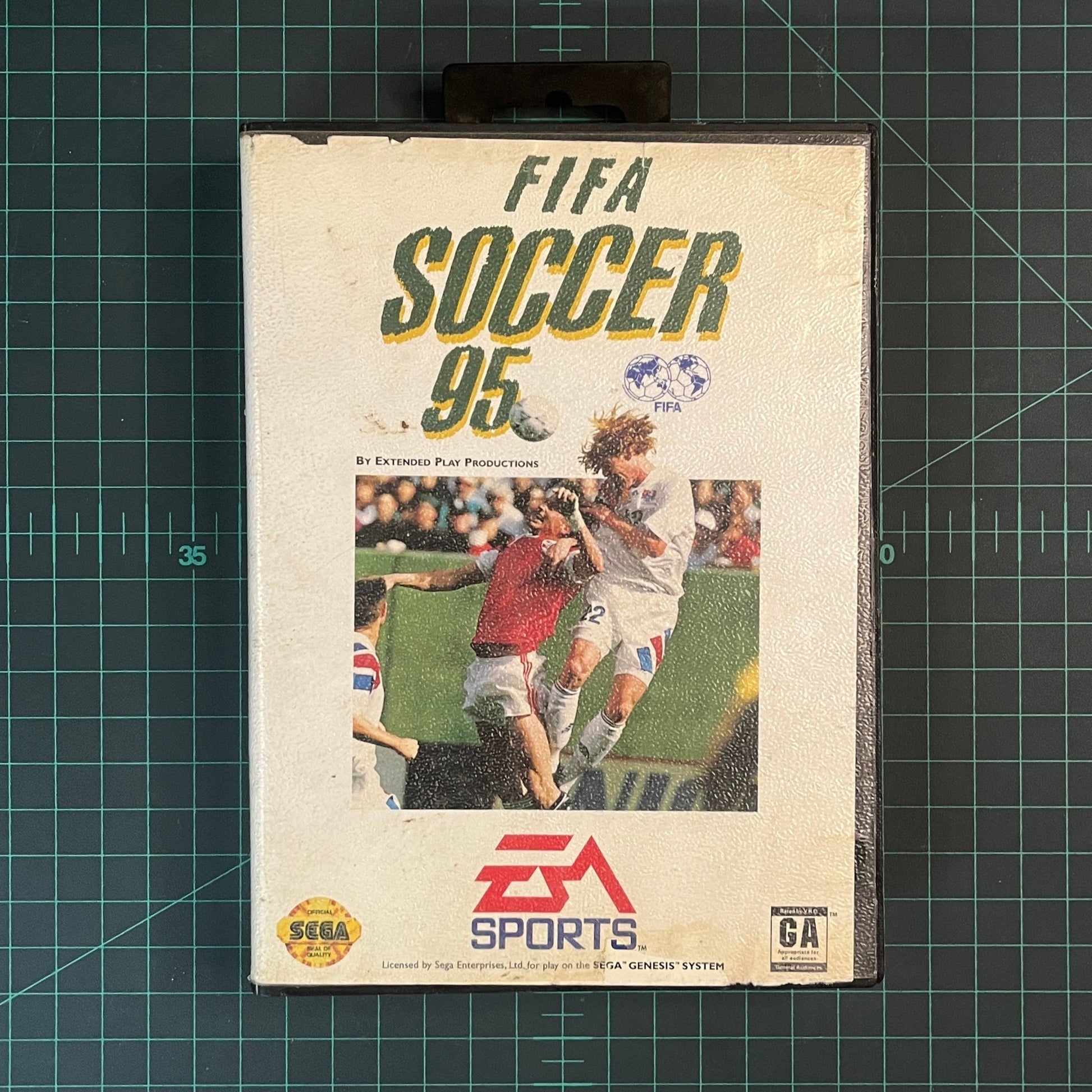 FIFA 95 | Sega Genesis | Mega Drive | NTSC | Used Game | No manual - RetroguySA
