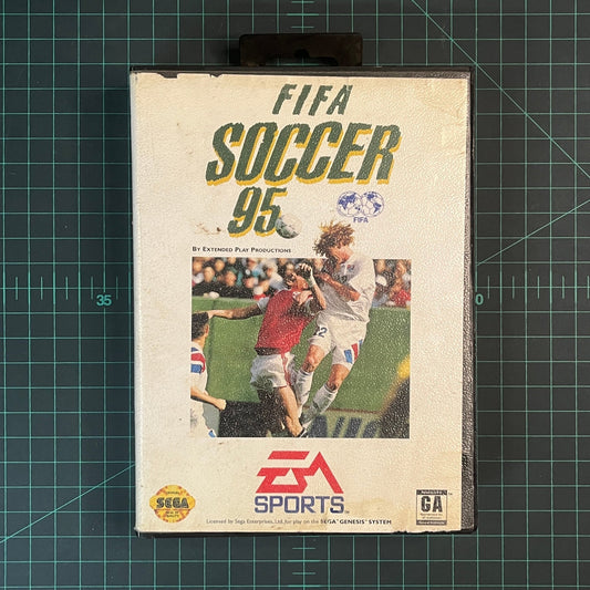 FIFA 95 | Sega Genesis | Mega Drive | NTSC | Used Game | No manual - RetroguySA