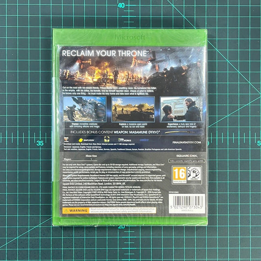 Final Fantasy XV: Day One Edition | XBOX ONE | New Sealed - RetroguySA