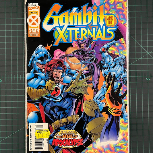 Gambit and the Xternals #3 | 1995 | Comic | Deluxe | Marvel | Comic Book - RetroguySA