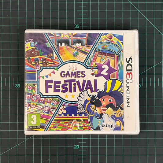 Games Festival 2 | Nintendo 3DS | 3DS | New Sealed - RetroguySA