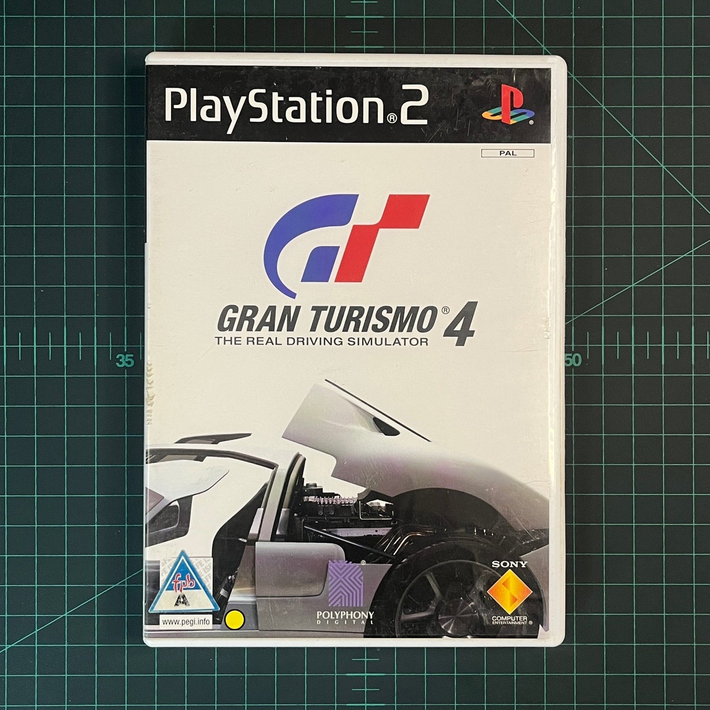 Gran Turismo 4 | White Case | PS2 | PlayStation 2 | Used Game - RetroguySA