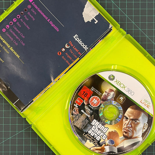 Grand Theft Auto: Episodes from Liberty City | Including Map | Xbox 360 | Used Game - RetroguySA