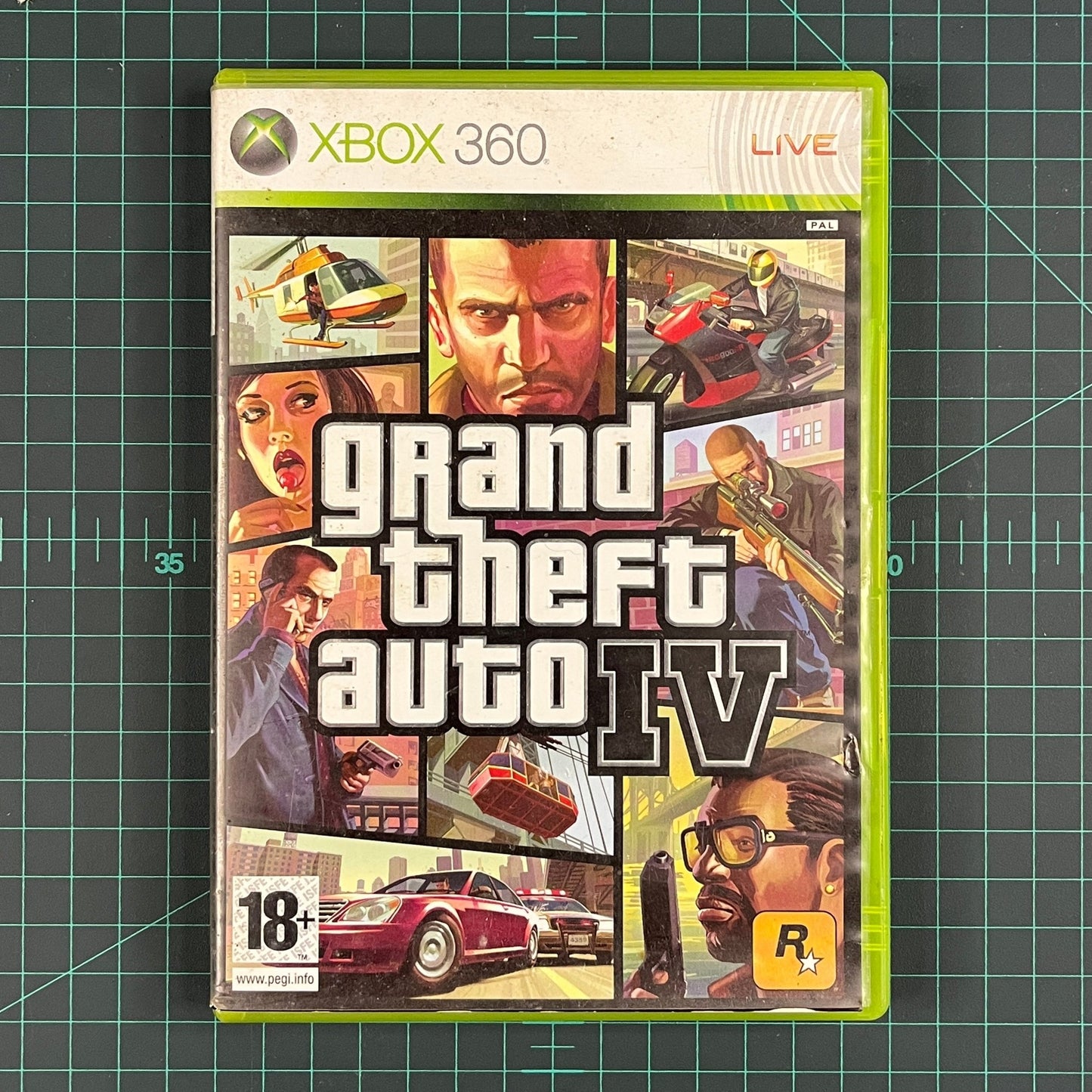 Grand Theft Auto IV (4) | Including Map | Xbox 360 | Used Game - RetroguySA