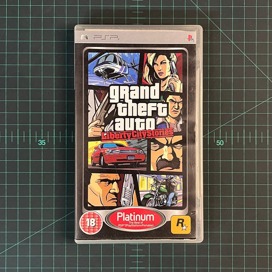 Grand Theft Auto: Liberty City Stories | Including Map | Platinum | PSP | Used Game - RetroguySA