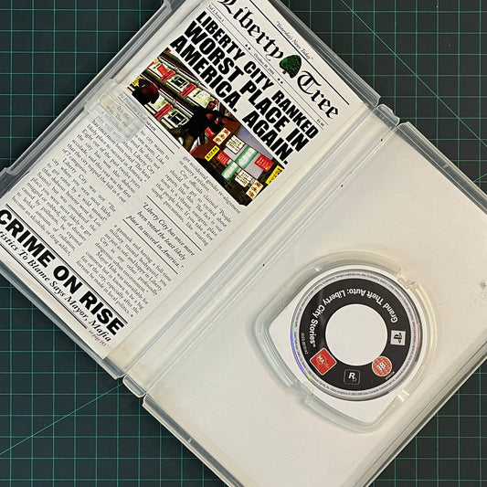 Grand Theft Auto: Liberty City Stories | Including Map | Platinum | PSP | Used Game - RetroguySA