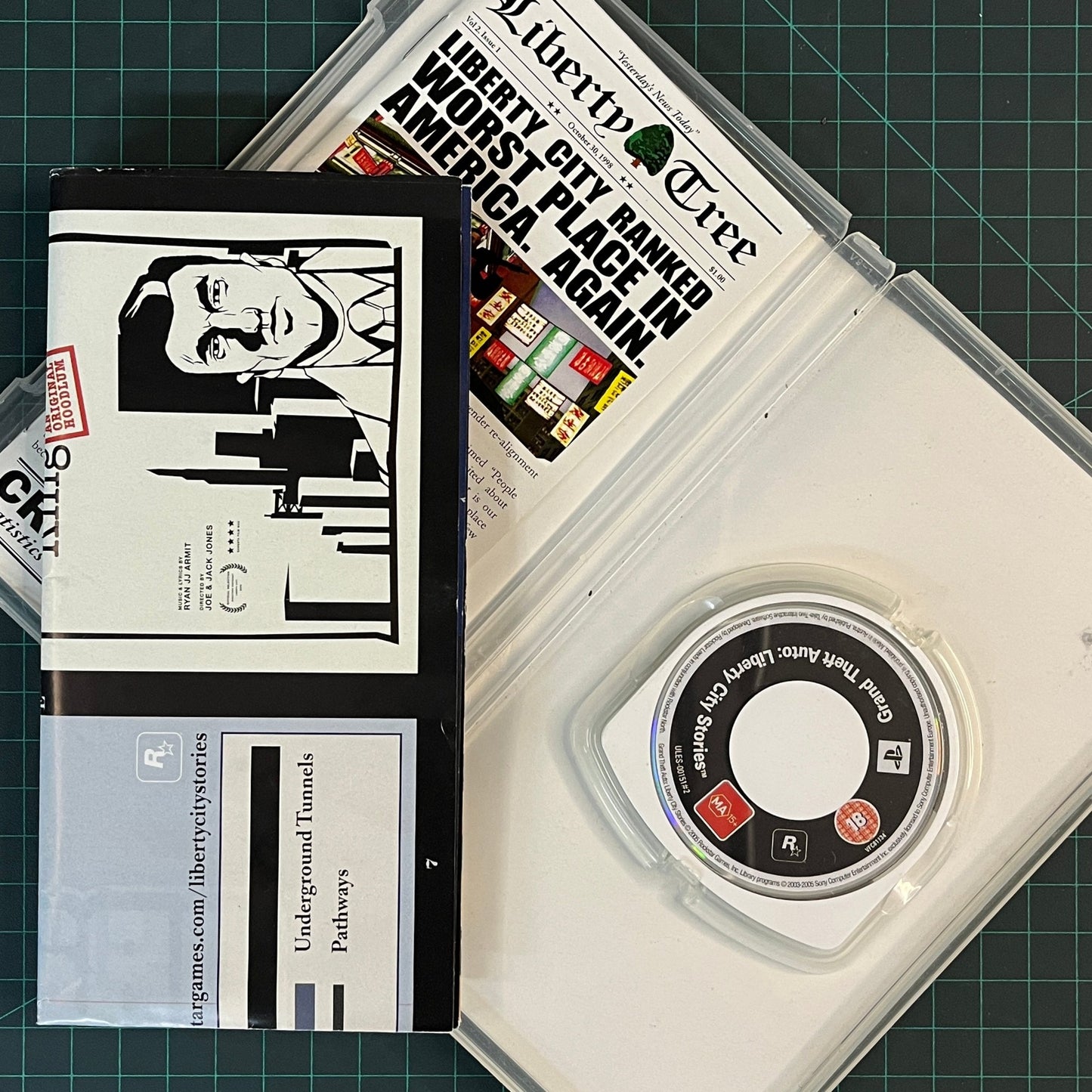Grand Theft Auto: Liberty City Stories | Including Map | Platinum | PSP | Used Game - RetroguySA