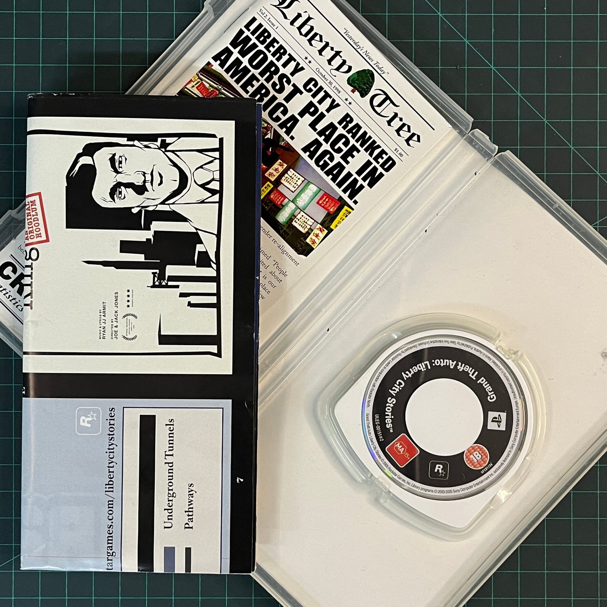 Grand Theft Auto: Liberty City Stories | Including Map | Platinum | PSP | Used Game - RetroguySA