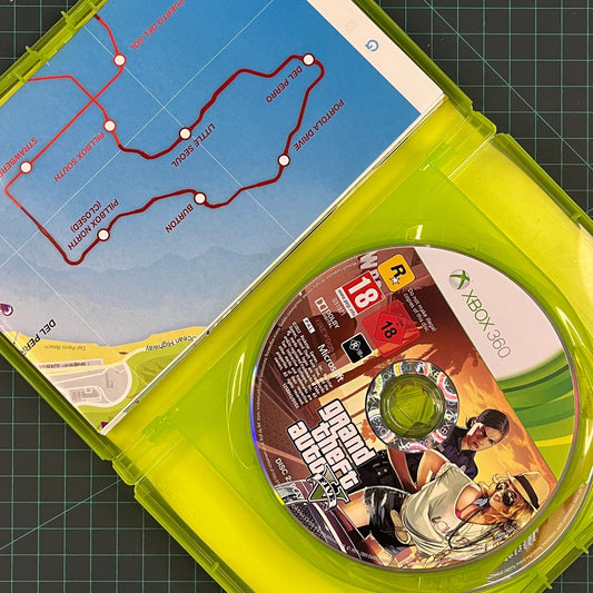 Grand Theft Auto V (5) | Including Map | Xbox 360 | Used Game - RetroguySA