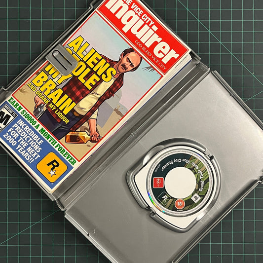 Grand Theft Auto: Vice City Stories | PSP | Platinum | Used Game - Including Map - RetroguySA