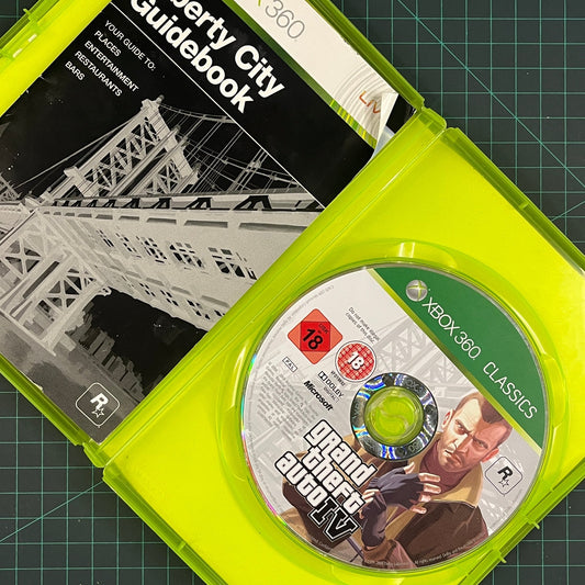 Grant Theft Auto IV (4) | Xbox 360 | Classics | Used Game - RetroguySA