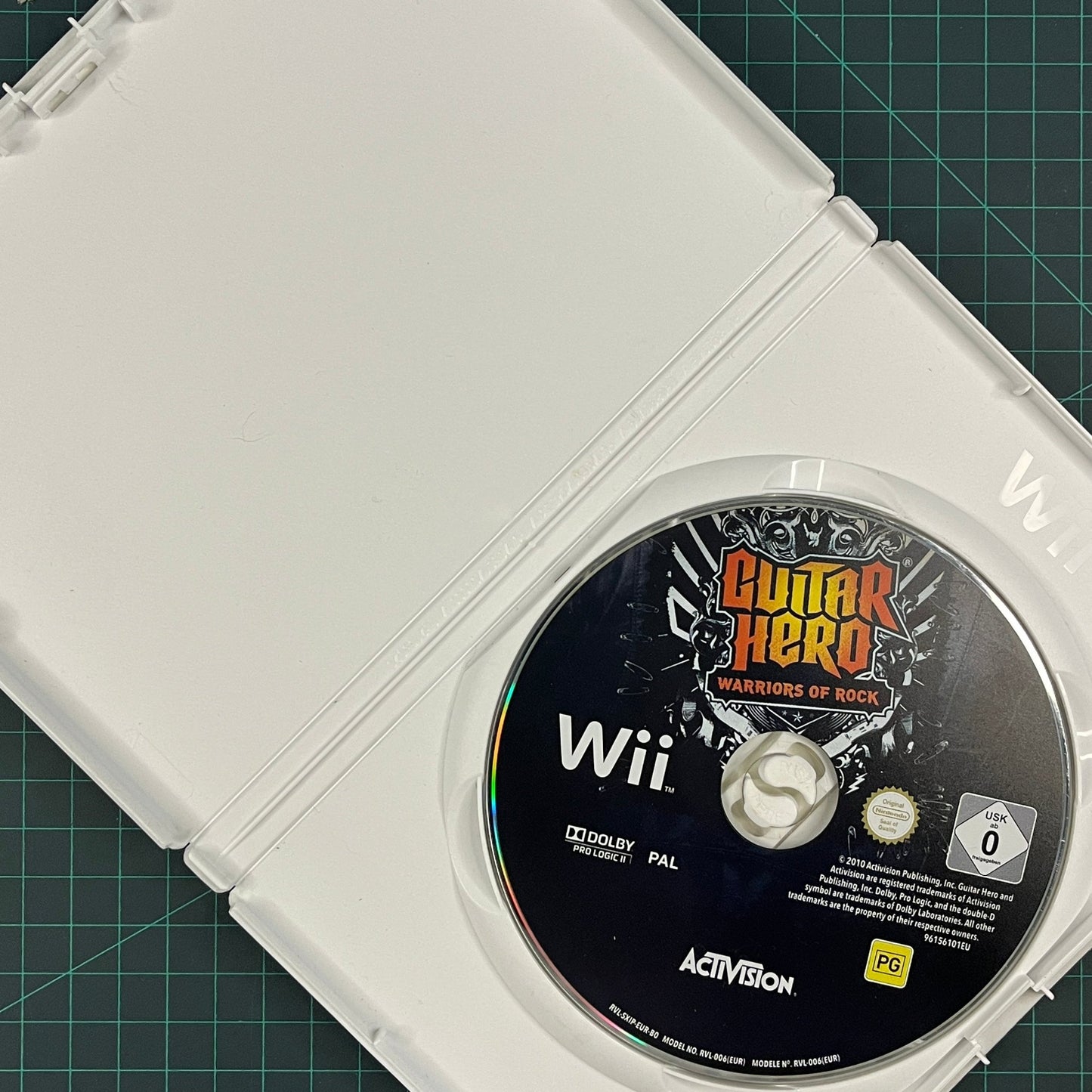 Guitar Hero: Warriors Of Rock | Wii | Nintendo Wii | Used Game | NFS | No Manual - RetroguySA
