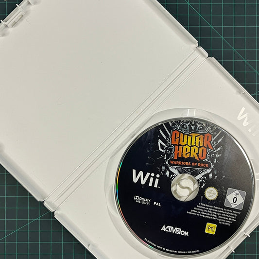 Guitar Hero: Warriors Of Rock | Wii | Nintendo Wii | Used Game | NFS | No Manual - RetroguySA
