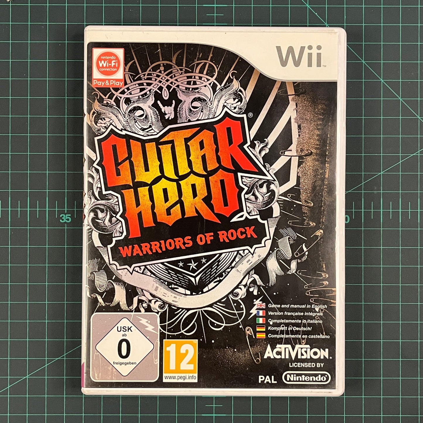 Guitar Hero: Warriors Of Rock | Wii | Nintendo Wii | Used Game | NFS | No Manual - RetroguySA