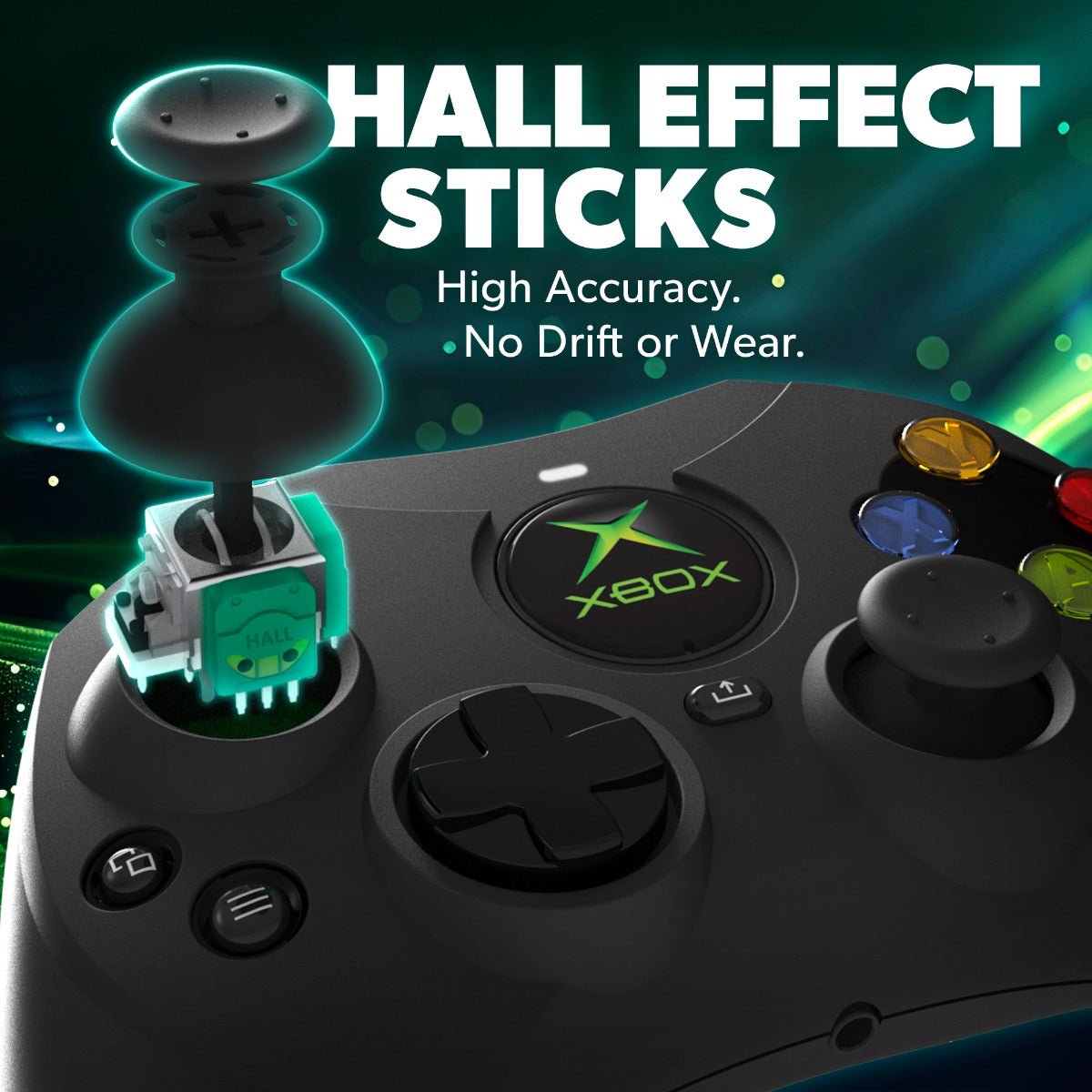 Hyperkin DuchesS Wired Controller for Xbox Series X - Black - RetroguySA