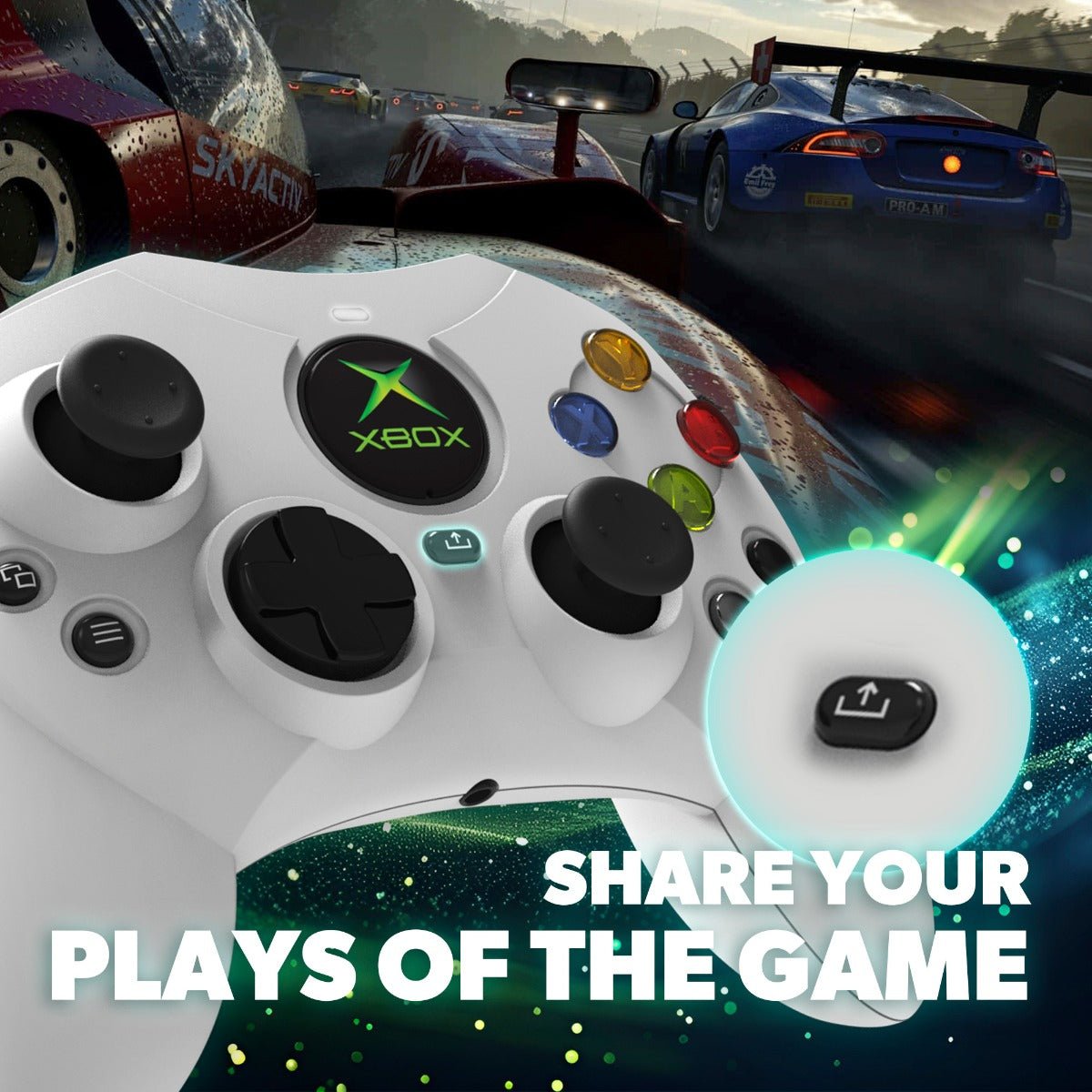 Hyperkin DuchesS Wired Controller for Xbox Series X - White - RetroguySA