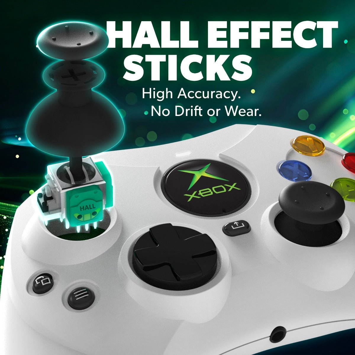 Hyperkin DuchesS Wired Controller for Xbox Series X - White - RetroguySA