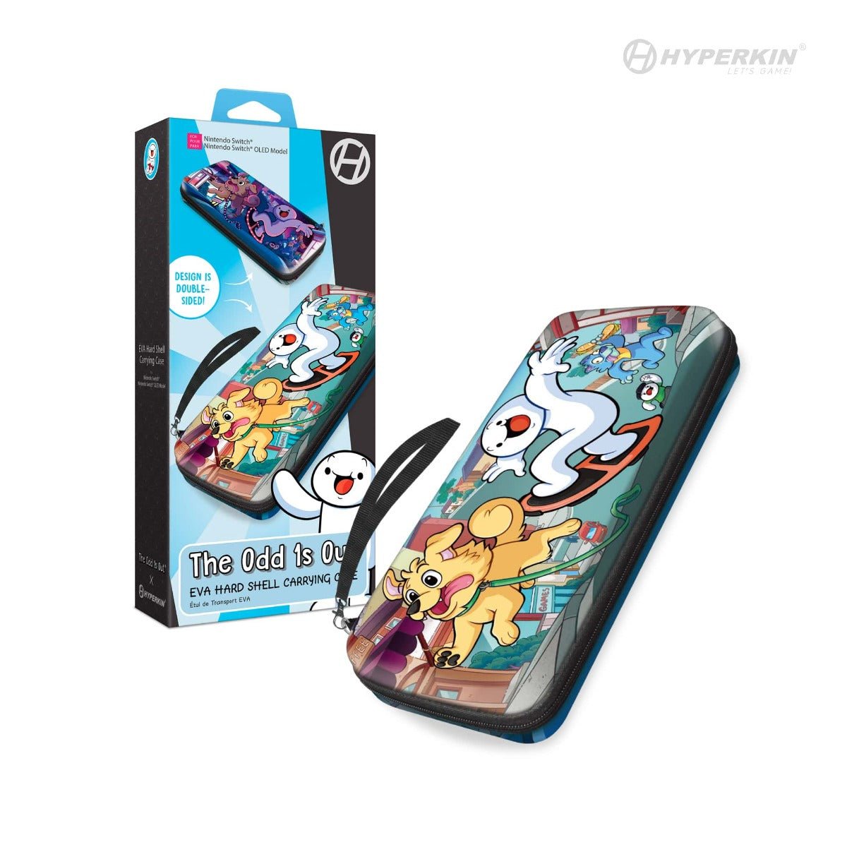 Hyperkin EVA Hard Shell Carrying Case - TheOdd1sOut Official Dogtown Edition - RetroguySA