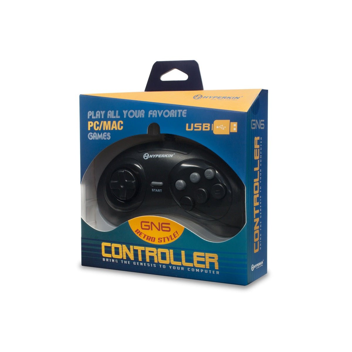 Hyperkin GN6 Premium USB Controller For PC/Mac - RetroguySA
