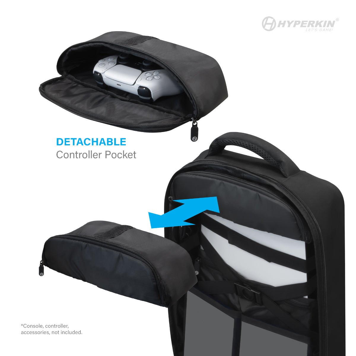 Hyperkin Let's Game Anywhere "Overworld" Backpack for PS5 - RetroguySA