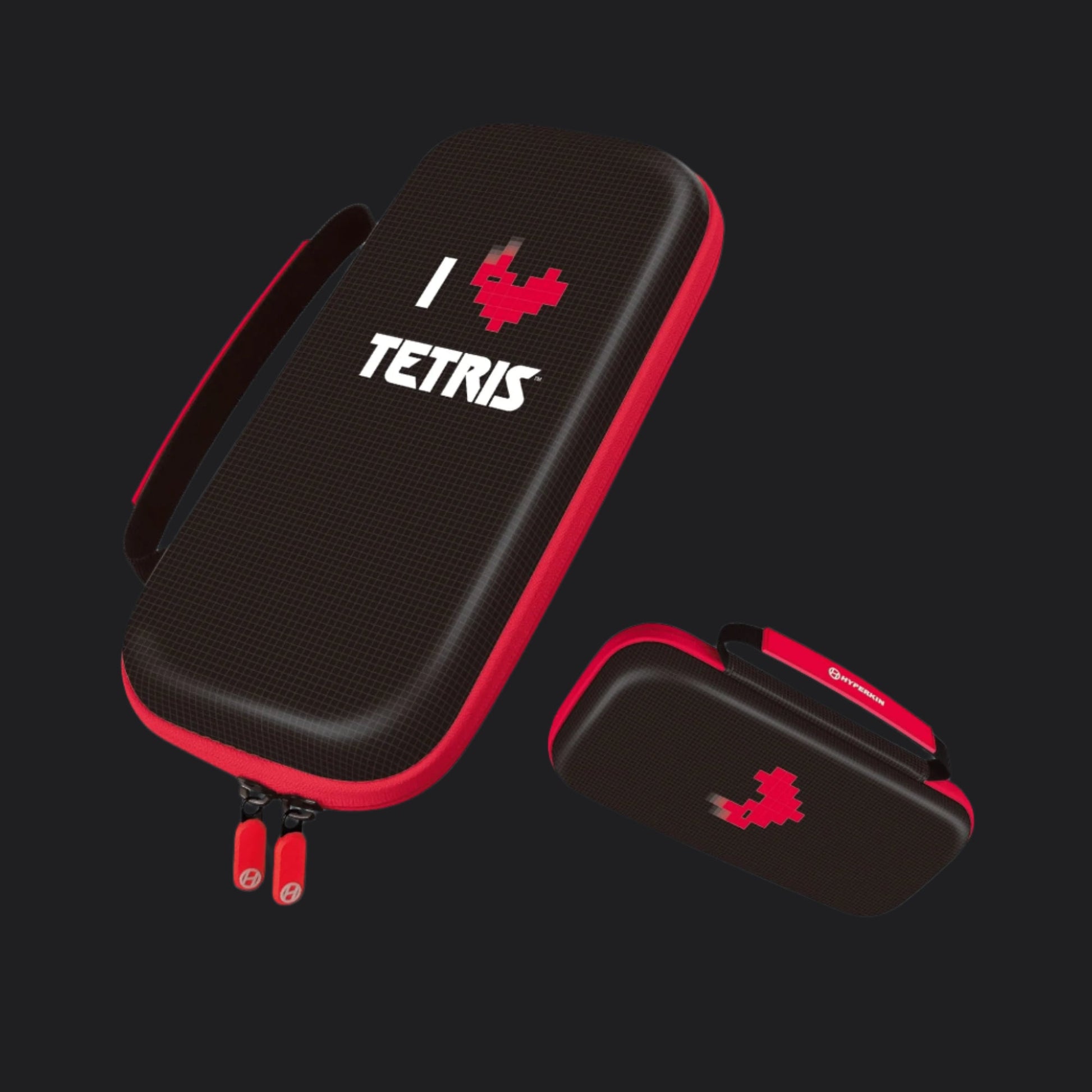Hyperkin Limited Edition Official Tetris EVA Hard Shell Carrying Case - Heart Drop - RetroguySA