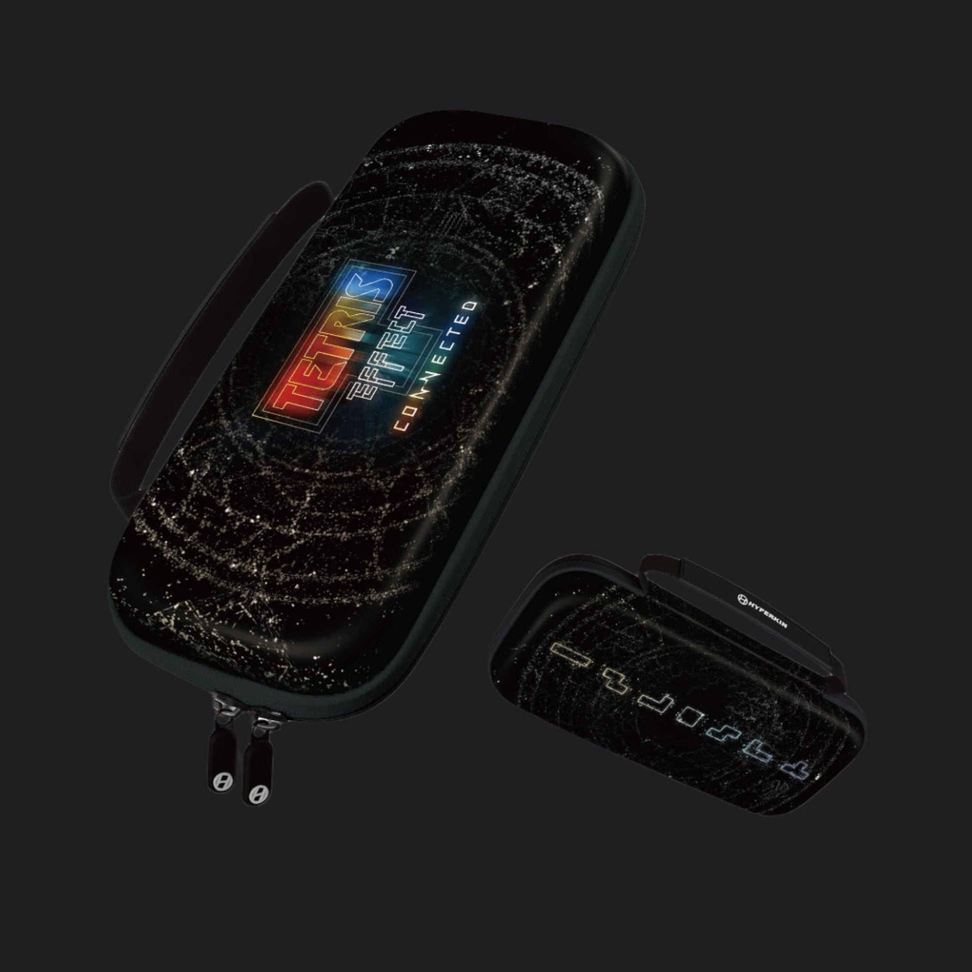 Hyperkin Limited Edition Official Tetris EVA Hard Shell Carrying Case - Tetris Effect Connected Galaxy - RetroguySA