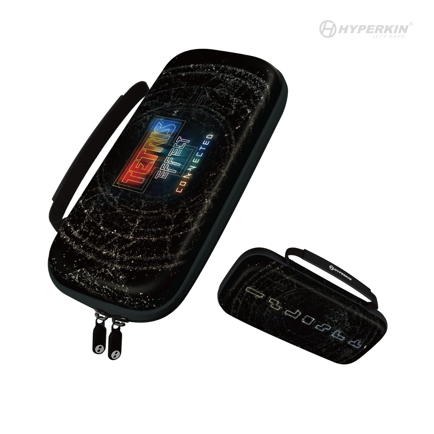 Hyperkin Limited Edition Official Tetris EVA Hard Shell Carrying Case - Tetris Effect Connected Galaxy - RetroguySA