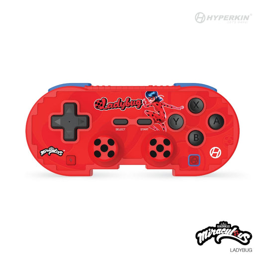 Hyperkin Official Miraculous Pixel Art Bluetooth Switch Controller - Ladybug - RetroguySA