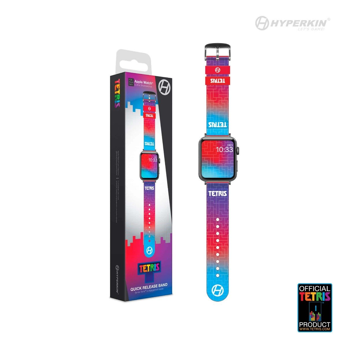 Hyperkin Official Tetris Limited Edition Quick Release Band - Hyper Gradient - RetroguySA