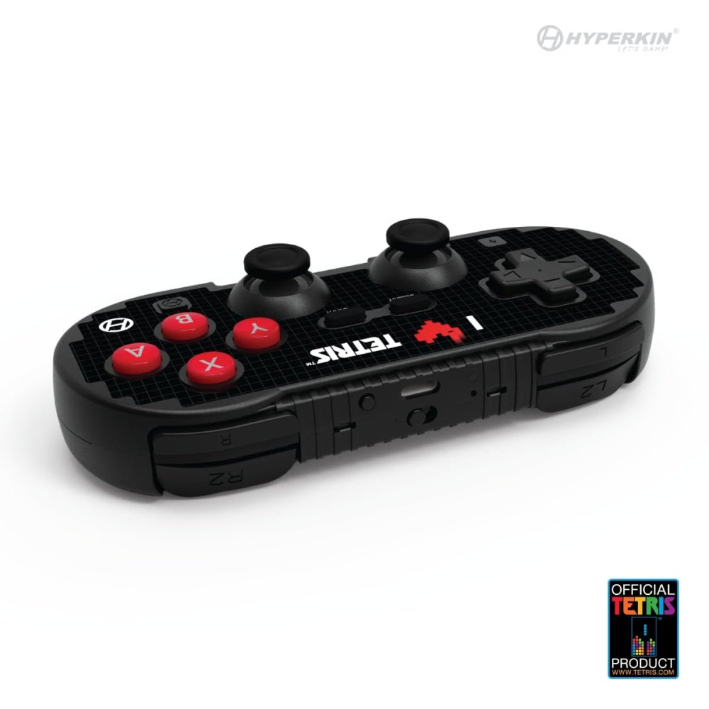 Hyperkin Official Tetris Pixel Art Bluetooth Switch Controller - Heart Drop - RetroguySA