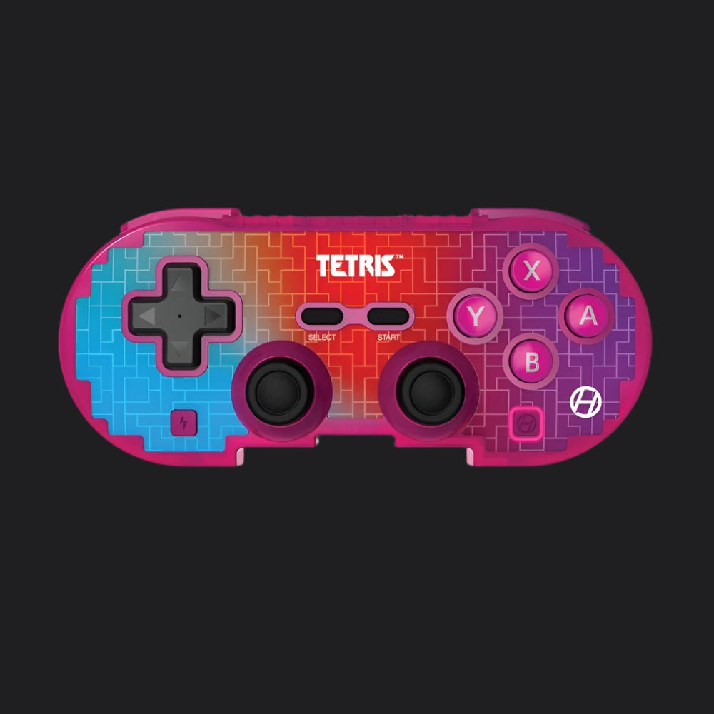 Hyperkin Official Tetris Pixel Art Bluetooth Switch Controller - Hyper Gradient - RetroguySA