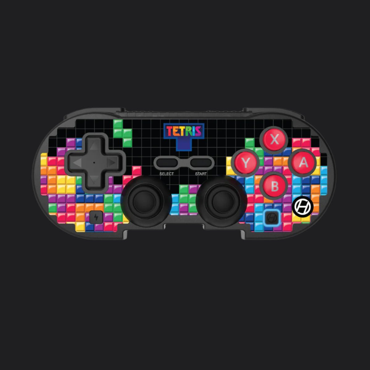 Hyperkin Official Tetris Pixel Art Bluetooth Switch Controller - Tetrimino Stack - RetroguySA