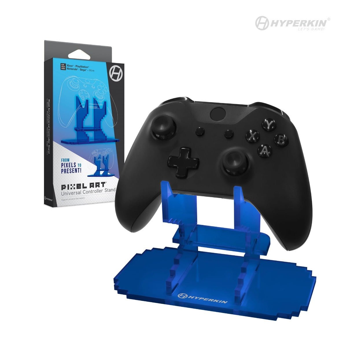 Hyperkin Pixel Art Universal Controller Stand - Blue - RetroguySA