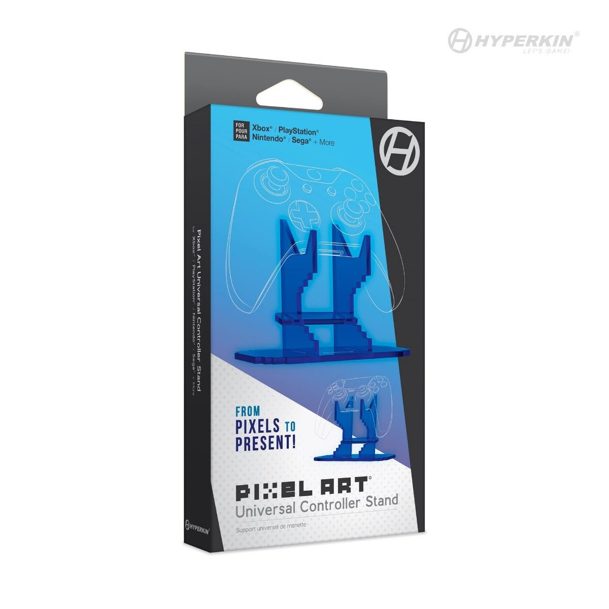 Hyperkin Pixel Art Universal Controller Stand - Blue - RetroguySA