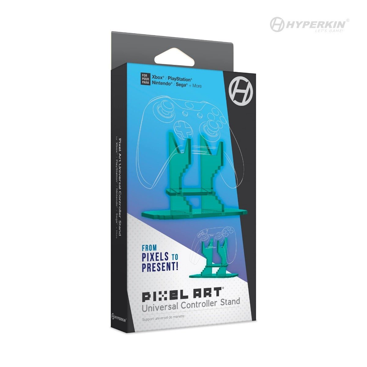 Hyperkin Pixel Art Universal Controller Stand - Teal - RetroguySA