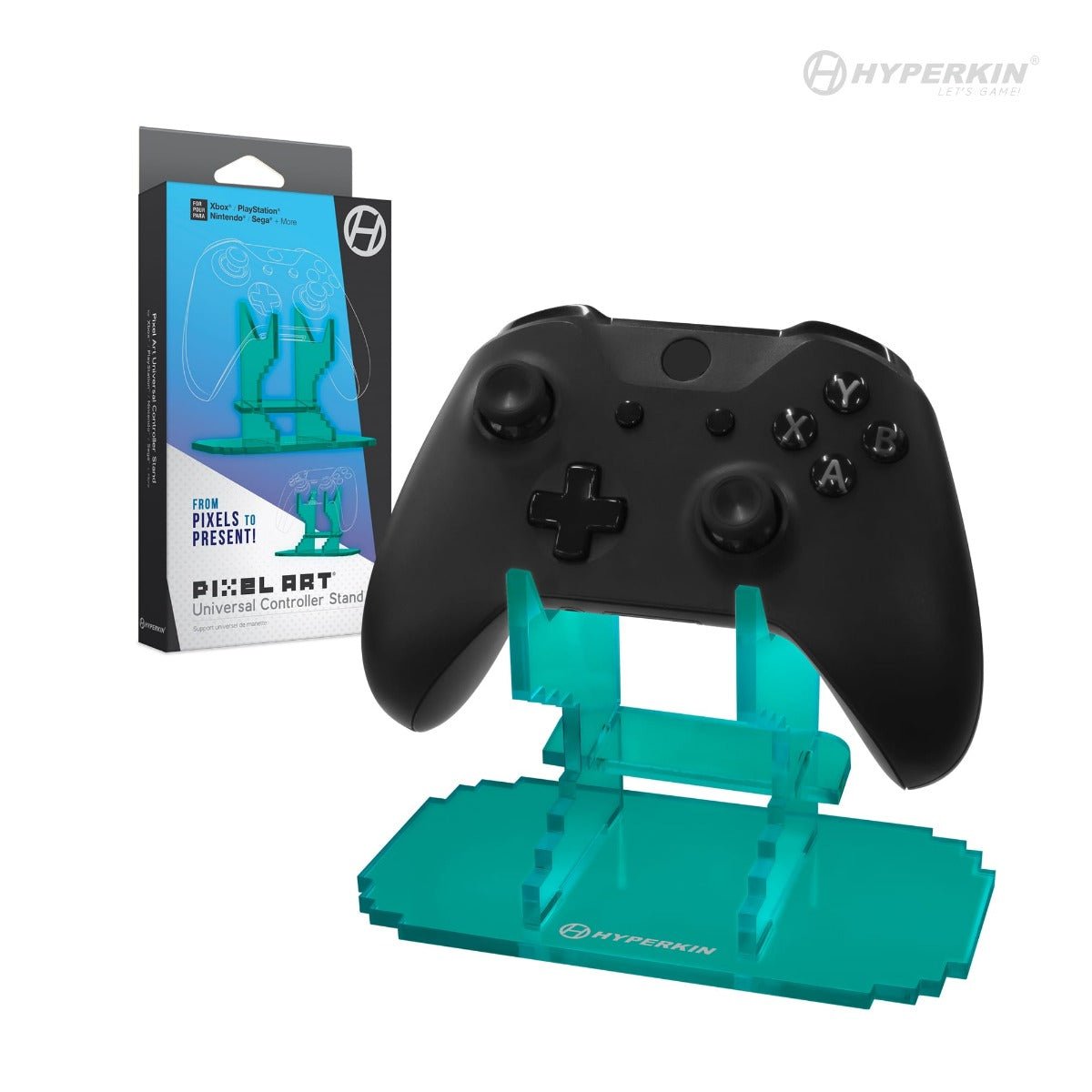 Hyperkin Pixel Art Universal Controller Stand - Teal - RetroguySA