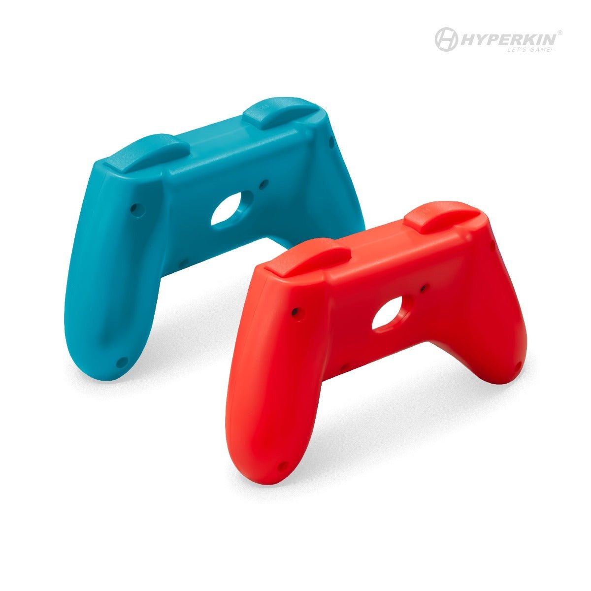 Hyperkin Pro Handle Attachment Set 2 Pack for Switch Joy - Con - Blue/Red - RetroguySA