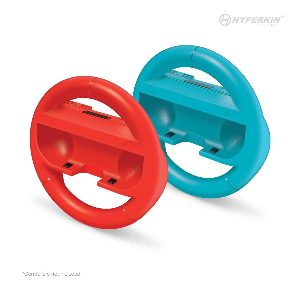 Hyperkin Racing Wheel Set 2 Pack For Joy - Con - Blue/Red - RetroguySA