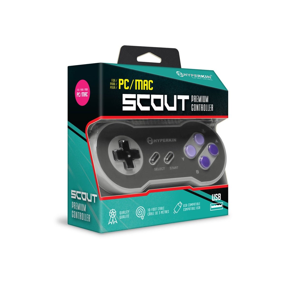 Hyperkin Scout Premium USB Controller For PC/Mac - RetroguySA
