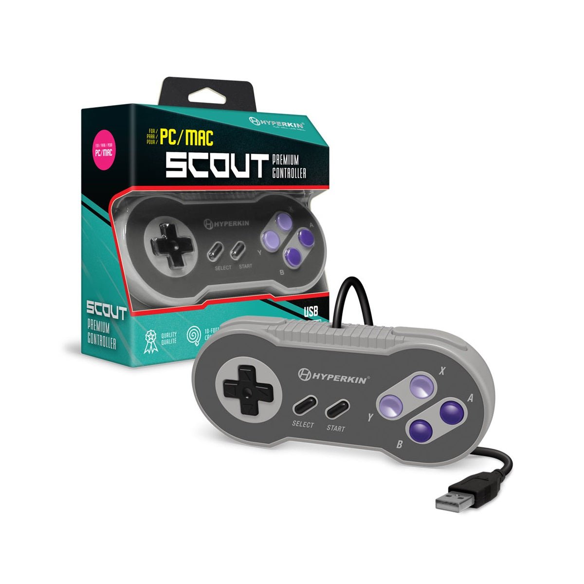 Hyperkin Scout Premium USB Controller For PC/Mac - RetroguySA