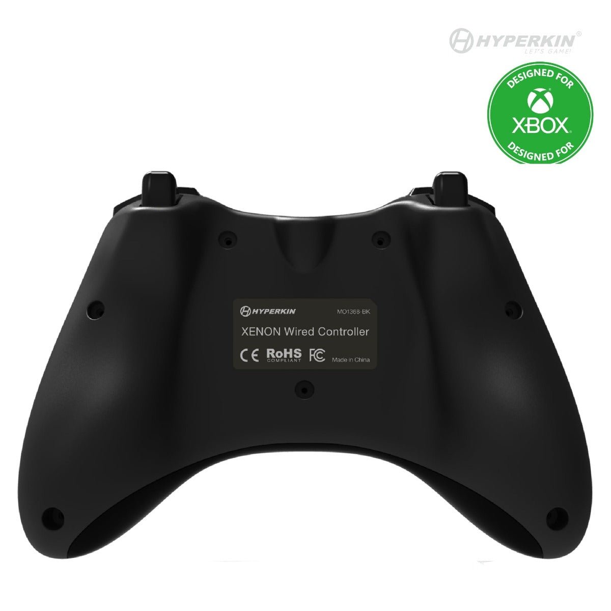 Hyperkin Xenon Wired Xbox Controller - Black - RetroguySA